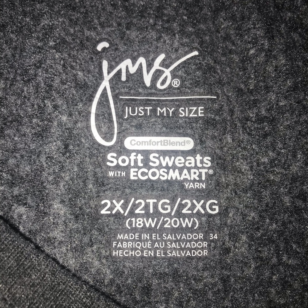 Just My Size Sweatpants and Sweatshirt Set